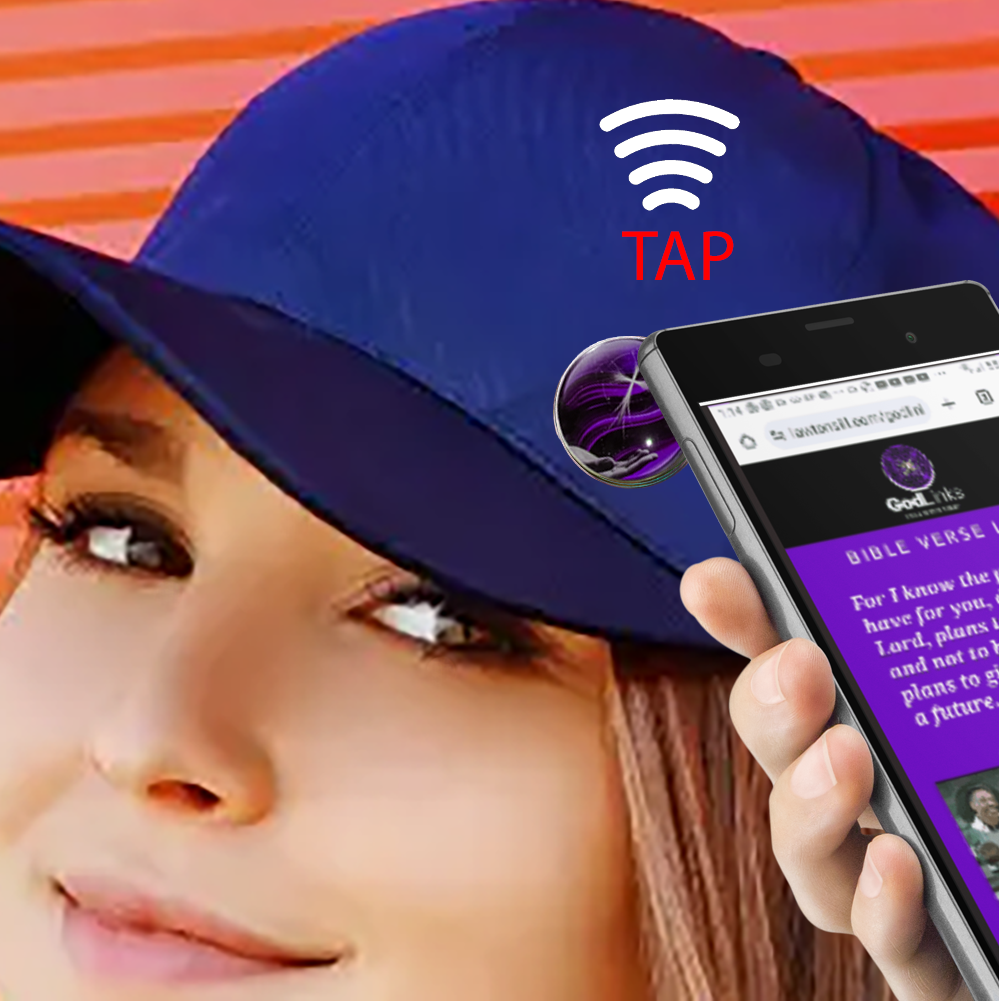 HAND AND CROSS-PURPLE-LAPEL/HAT PIN