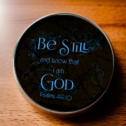 BE STILL-LIGHT BLUE POCKET PEBBLE
