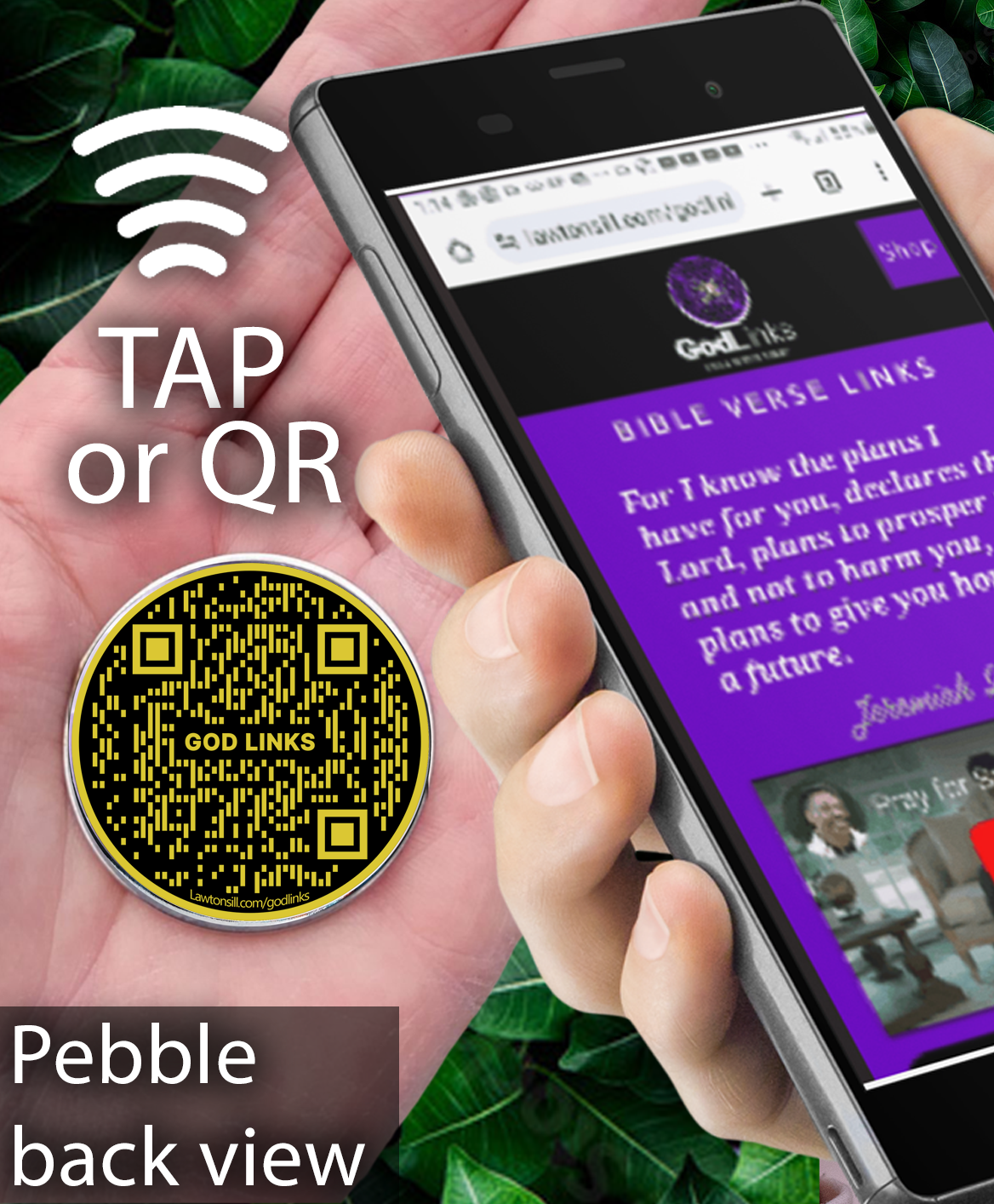 COMPASS-YELLOW-POCKET PEBBLE