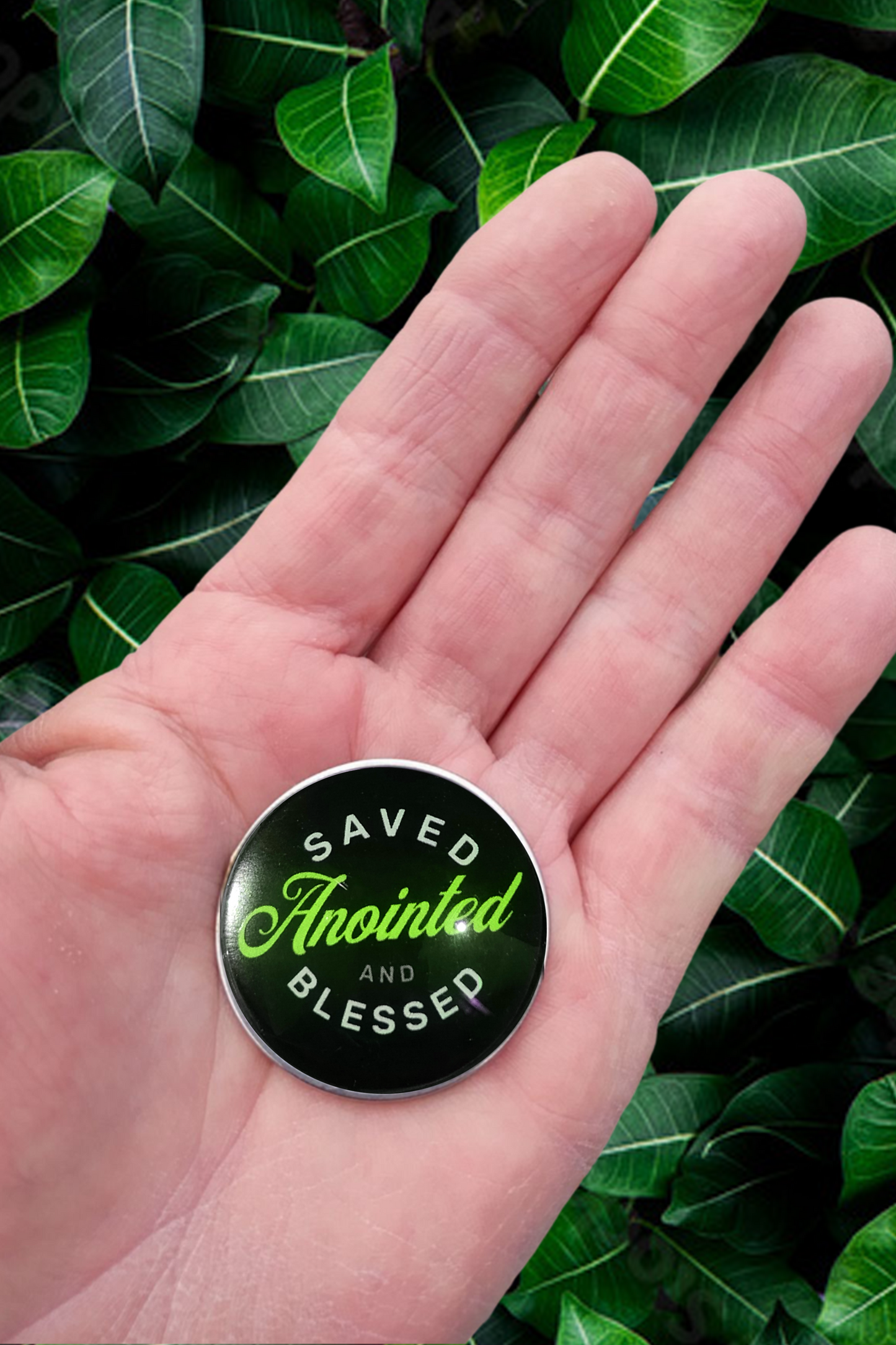 SAVED-GREEN-POCKET PEBBLE