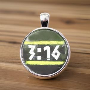 3:16-YELLOW-SMALL PENDANT