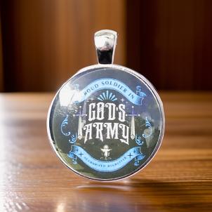 GODS ARMY-LIGHT BLUE-SMALL PENDANT