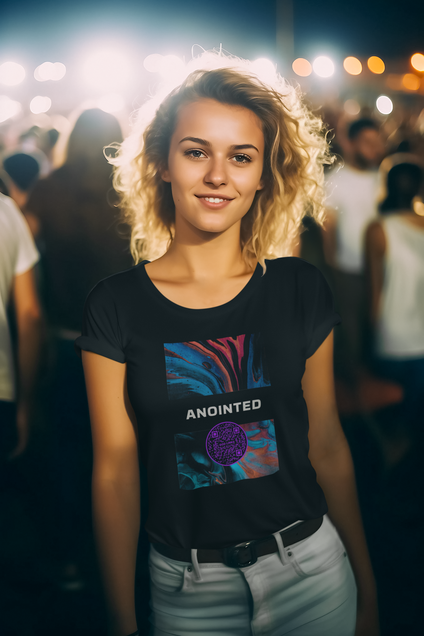 ANOINTED-PURPLE-Unisex t-shirt
