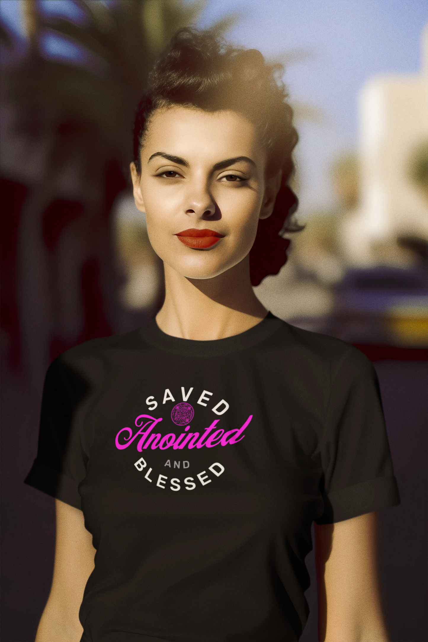 SAVED-PINK-Unisex t-shirt