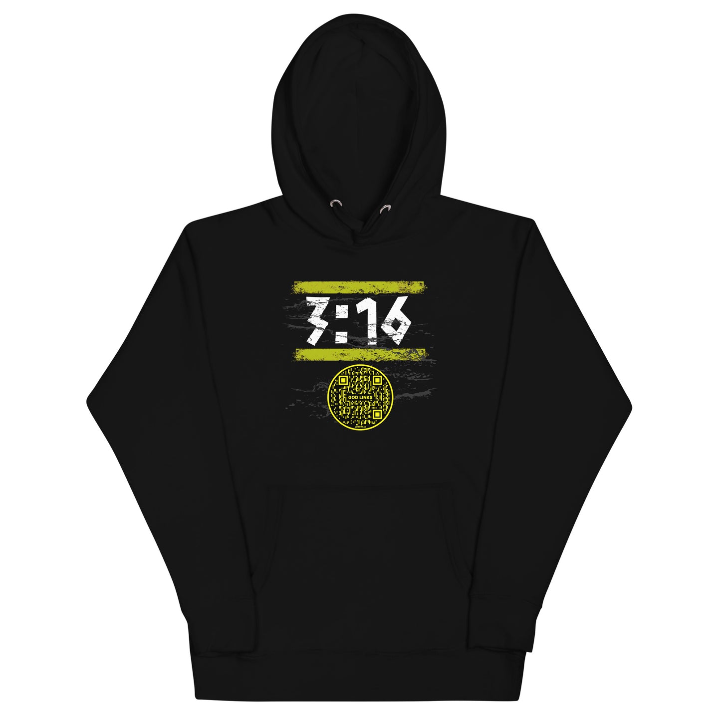 3:16-YELLOW-Unisex Hoodie
