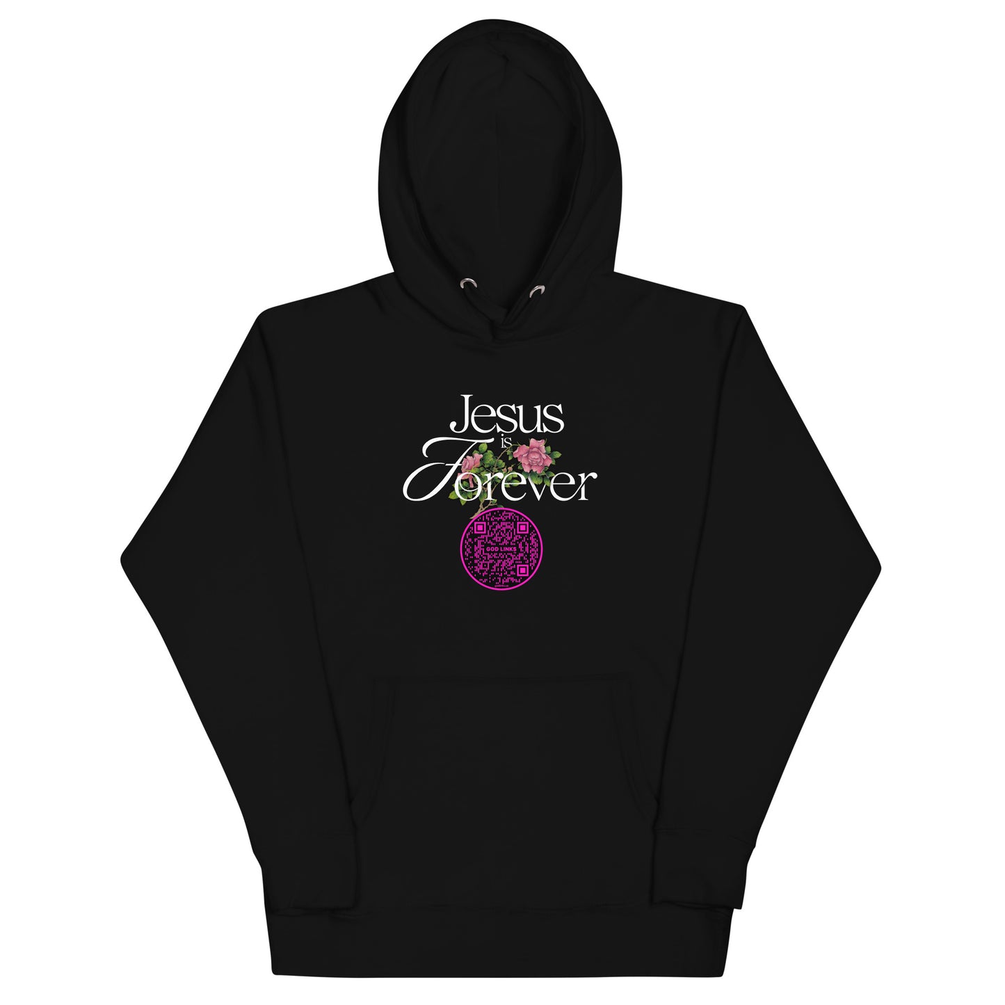 JESUS IS FOREVER-PINK-Unisex Hoodie