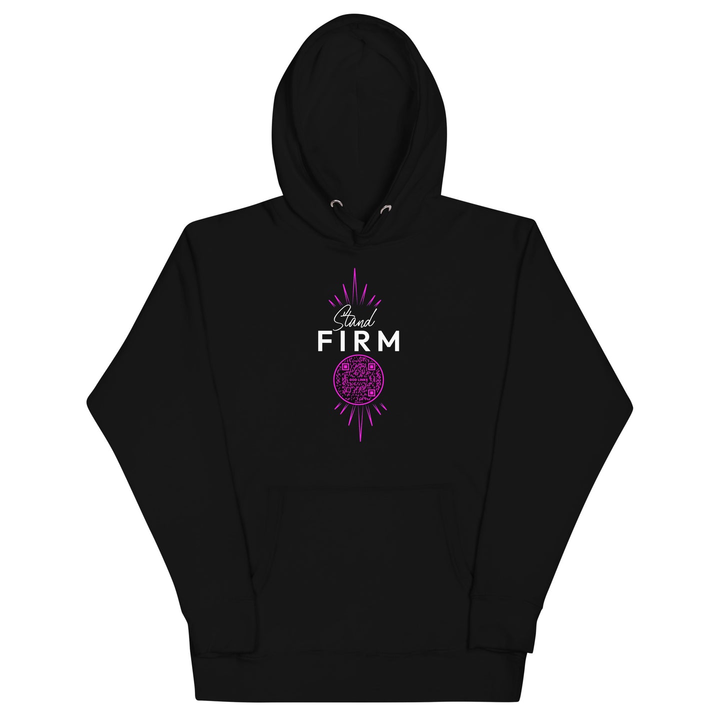 STAND FIRM-PINK-Unisex Hoodie