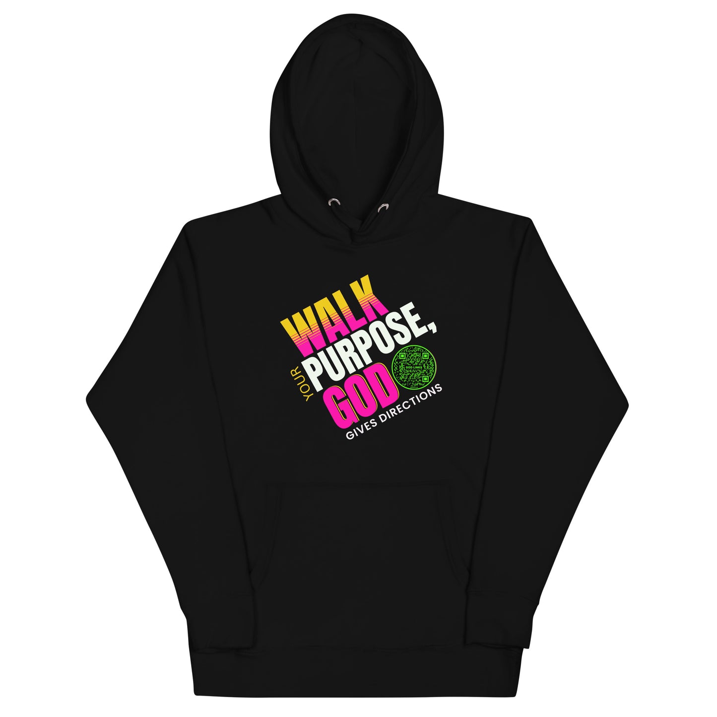 WALK YOUR PURPOSE-GREEN-Unisex Hoodie