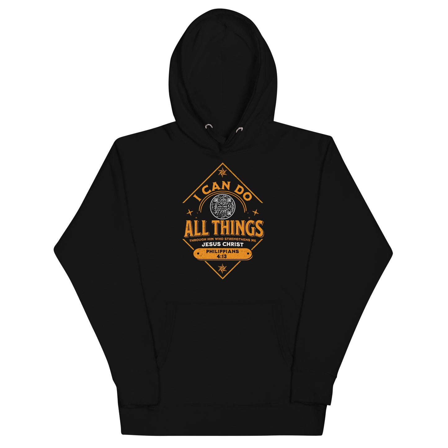I CAN DO ALL THINGS-ORANGE-Unisex Hoodie