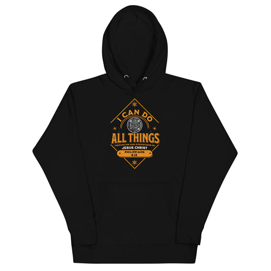 I CAN DO ALL THINGS-ORANGE-Unisex Hoodie