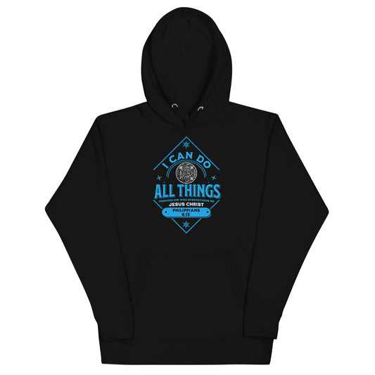 I CAN DO ALL THINGS-LIGHT BLUE-Unisex Hoodie